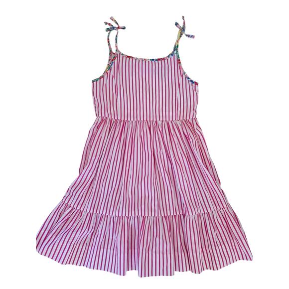 Ralph Lauren Polo Striped Pink Dress - Picture 1 of 7